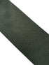 khaki army dark green cotton tie with herringbone design
