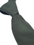 khaki army dark green cotton tie with herringbone design