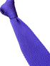 bright purple knitted mens necktie