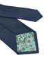 navy dark blue tie with bike bicycle embroidered design