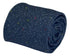 dark blue speckled cotton tie