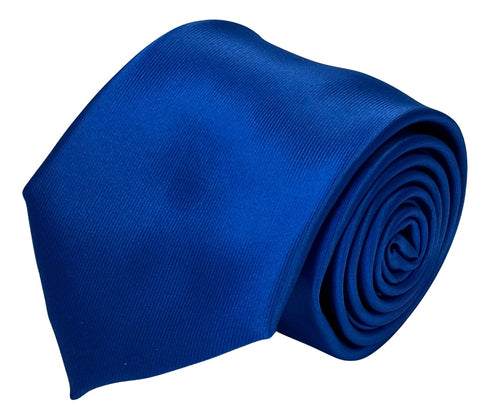 plain royal blue tie