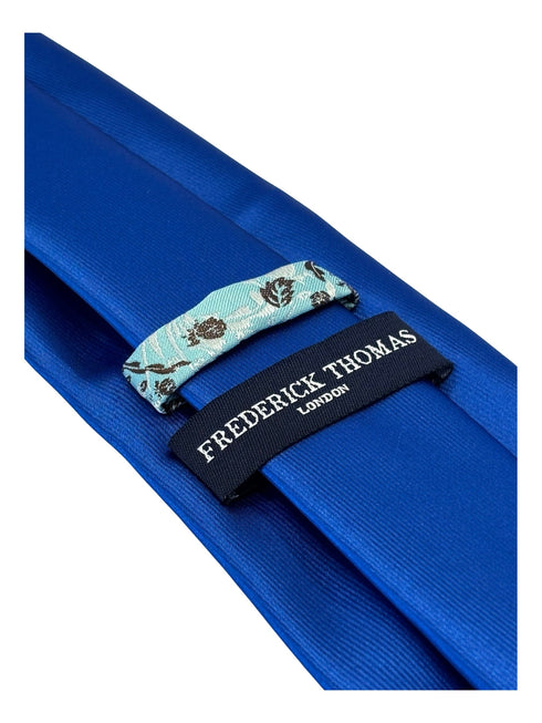 plain royal blue tie
