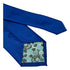 plain royal blue tie