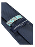 navy blue herringbone tie