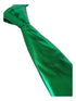emerald green lame style tie