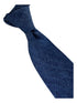 denim blue cotton tie