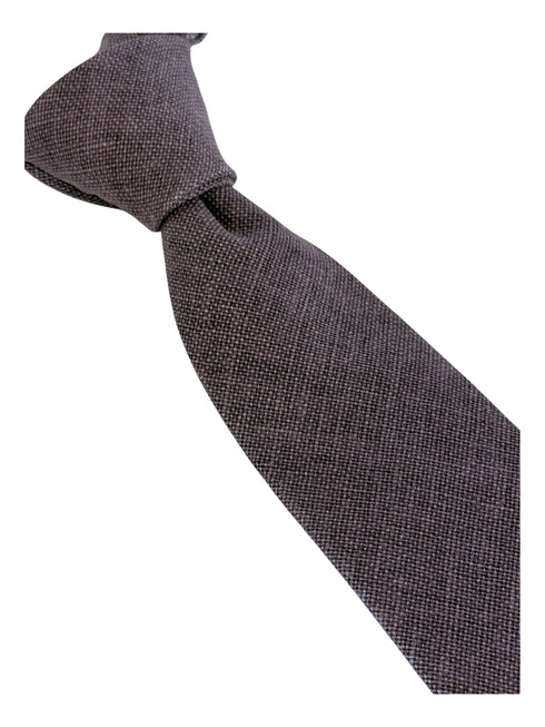 plum purple aubergine linen tie