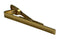 plain traditional gold coloured tie clip