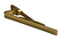 plain traditional gold coloured tie clip