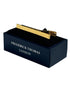 plain traditional gold coloured tie clip
