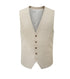 Skopes Caspian Suit Waistcoat For Men in Stone Beige, 34R-62R