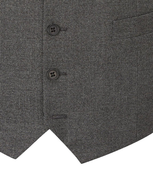 Skopes Men's Harcourt Tailored Fit Waist Coat in Grey 34 to 62 Regular