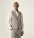 Skopes Calvados Suit Waistcoat For Men in Stone Beige, 36R-62R