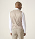 Skopes Caspian Suit Waistcoat For Men in Stone Beige, 34R-62R