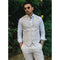 TP-10 - Men's Summer Suit Waistcoat Trousers Linen Formal Cream Beige Wedding
