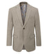 Skopes Calvados Linen Blend Tailored Fit Suit Jacket For Men in Stone Beige, 36S-62L