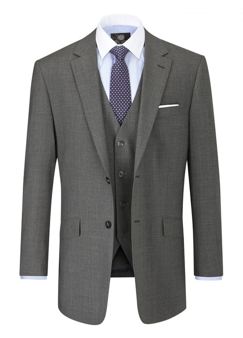 SKOPES Wool Rich Darwin Grey Suit Jacket Size 34 - 72