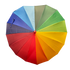 Boutique Heart Umbrella Rainbow