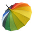 Boutique Classic Pagoda Umbrella in Rainbow