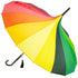 Boutique Classic Pagoda Umbrella in Rainbow