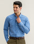 Sky Blue Casual Check Shirt