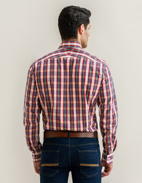 Multicolour Casual Check Shirt