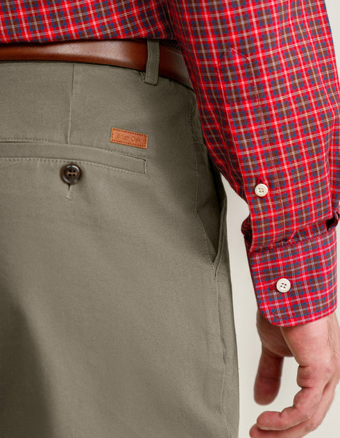 Light Brown Performance Chino Trouser