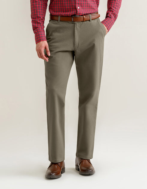 Light Brown Performance Chino Trouser