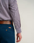 Easy Care Casual Check Shirt - Navy