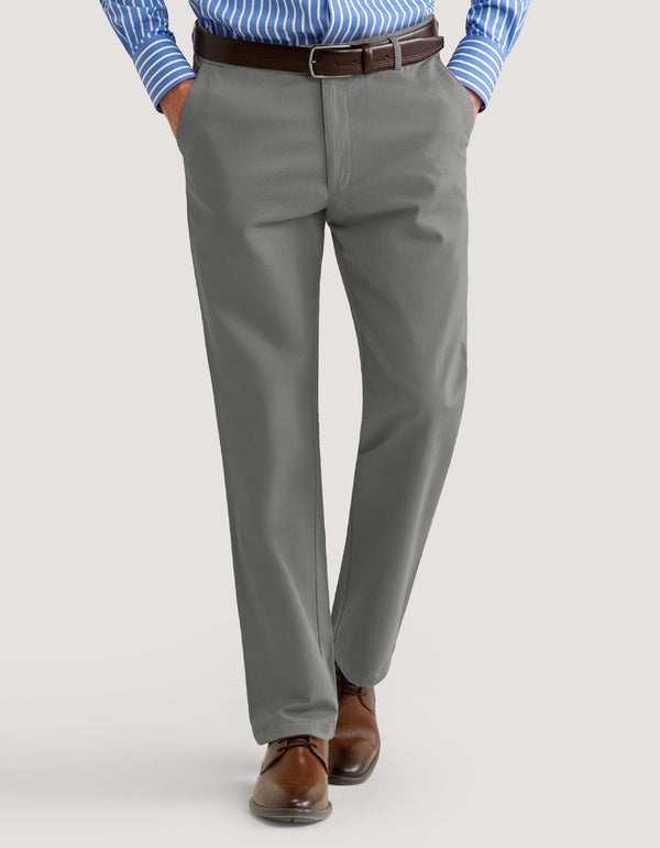 Smart Fit Grey Chino Trouser