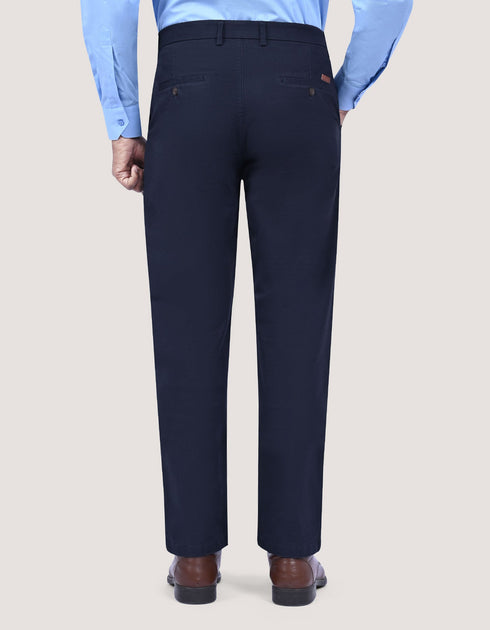 Navy Cross Pocket Twill Chino Trouser