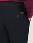 Plain Black Twill Chino Trouser