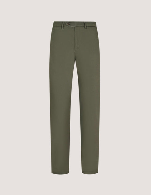 Smart Fit Olive Chino Trouser