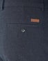 Blue Textured Chino Trouser