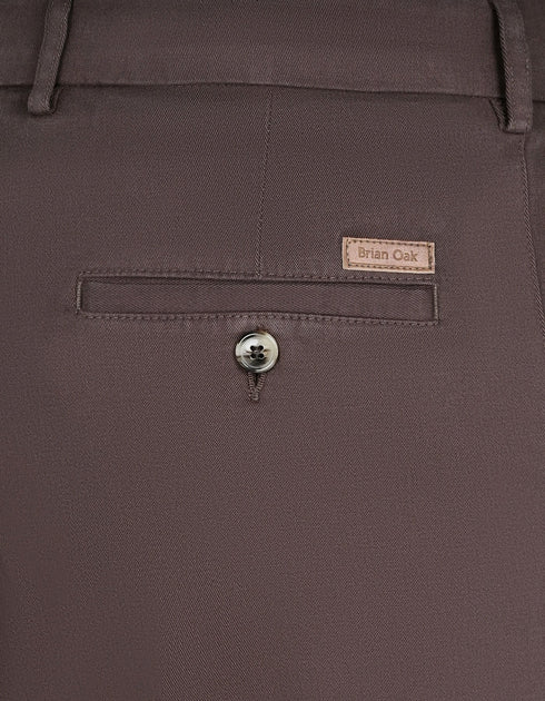 Chocolate Comfort Chino Trouser