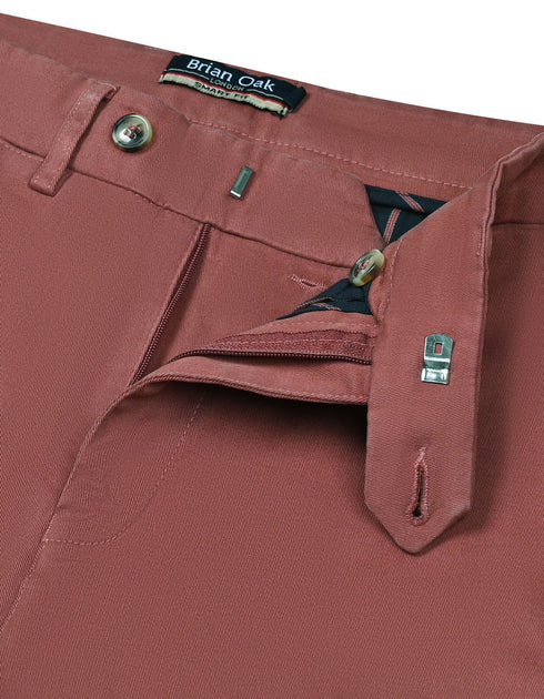 Medium Maroon Chino Trouser