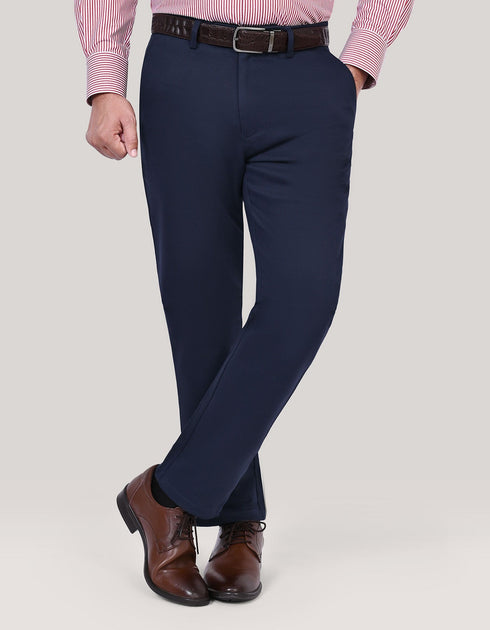 Smart Fit Navy Chinos