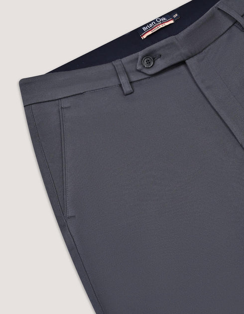Smart Fit Dark Grey Chinos