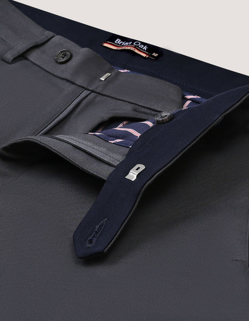 Smart Fit Dark Grey Chinos
