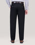 Black Smart Fit Textured Chino Trouser