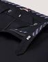 Black Smart Fit Textured Chino Trouser