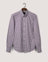 Easy Care Casual Check Shirt - Navy