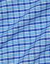 Sky Blue Casual Check Shirt