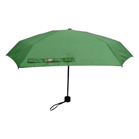 Everyday Folding Super Mini Green Umbrella