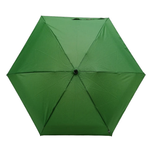 Everyday Folding Super Mini Green Umbrella