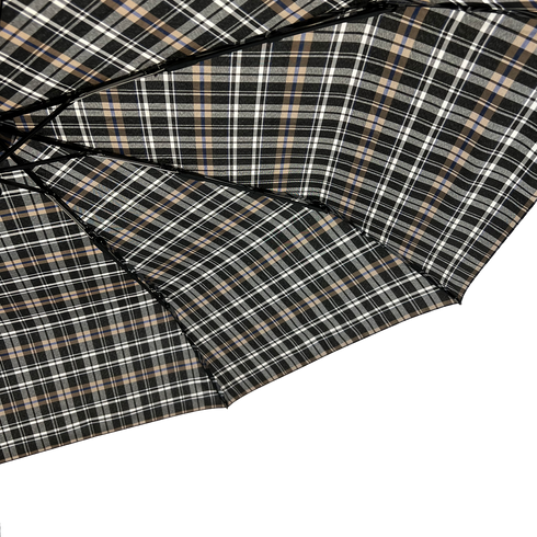 Everyday Tartan Folding Umbrella Black
