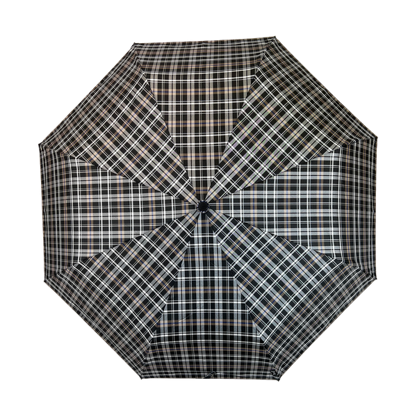 Everyday Tartan Folding Umbrella Black