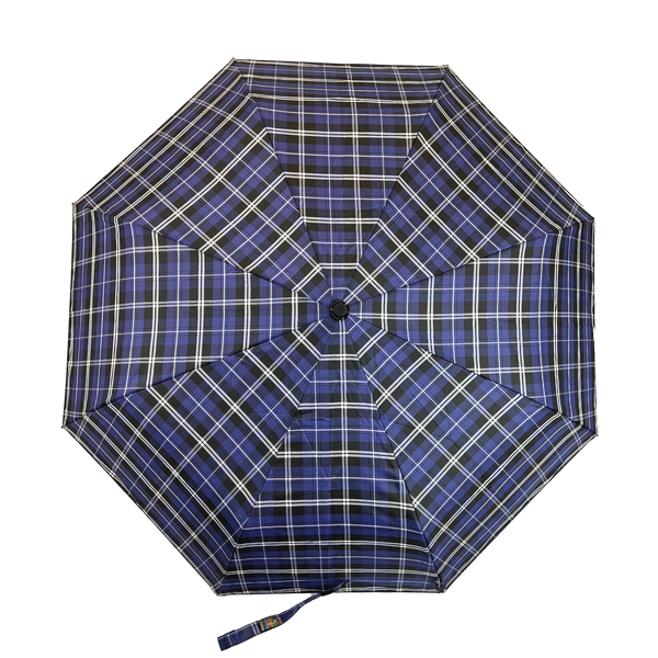 Everyday Tartan Folding Umbrella Purple