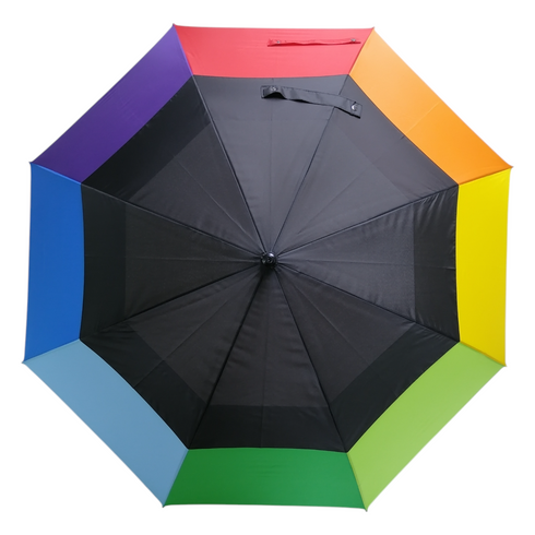 Giant De-Luxe Auto Rainbow Golf Umbrella